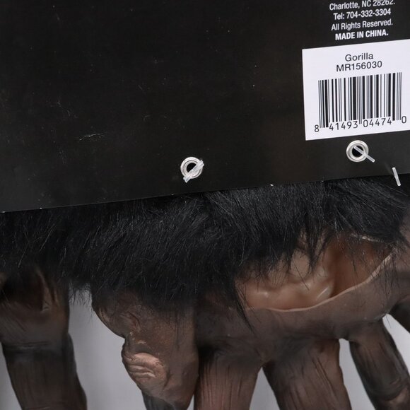 Grips of Fear Hands - Latex Rubber Gorilla costume hands New w/ tags Morris - Picture 7 of 11